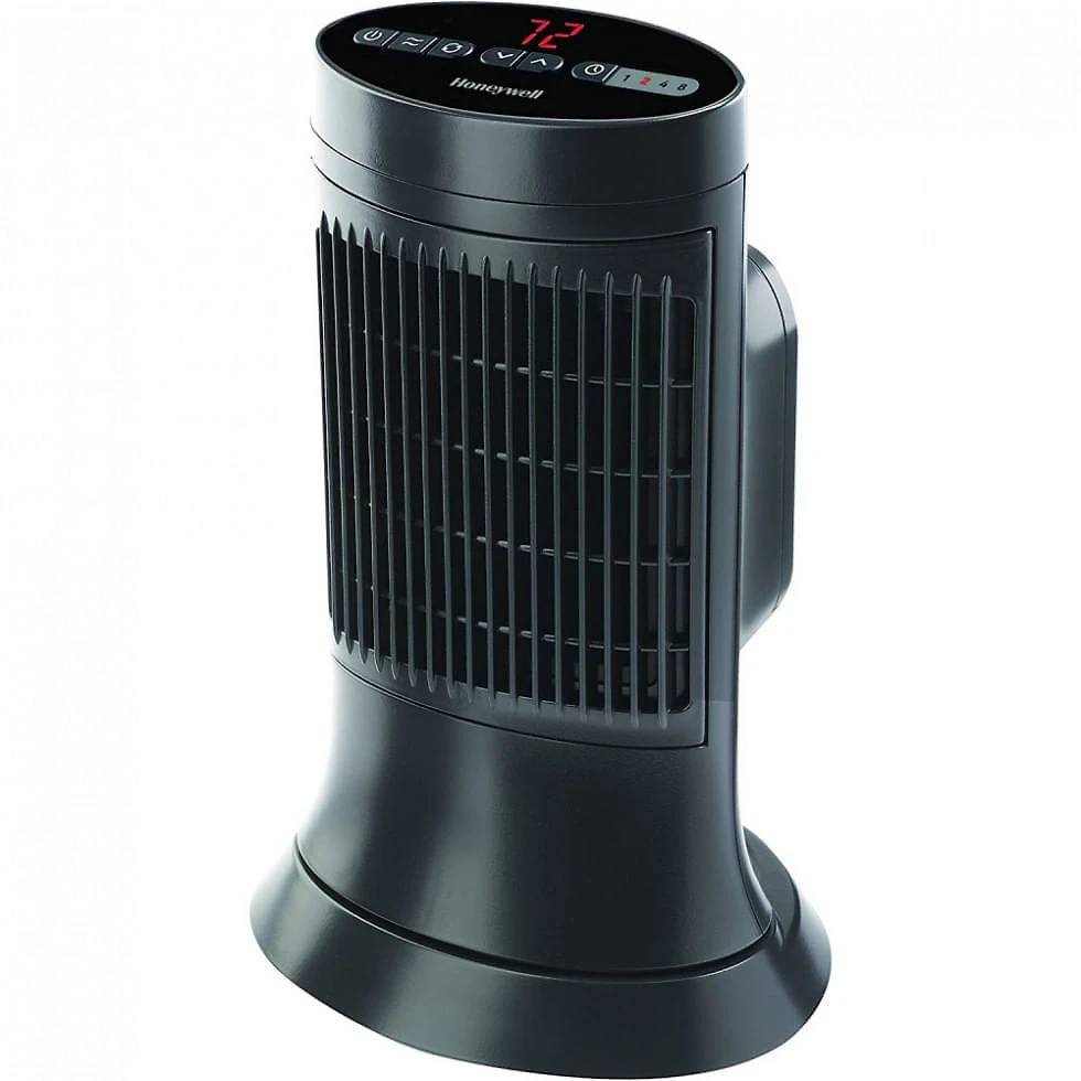 Aquecedor Elétrico de Cerâmica com 2 Modos, 110V, Honeywell, Preto