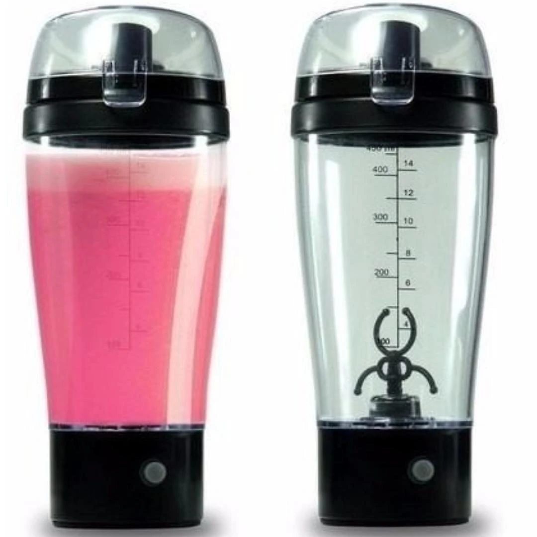 Miniatura Copo Mixer Pilha Shake Whey Proteina Corpo Fitness Academia