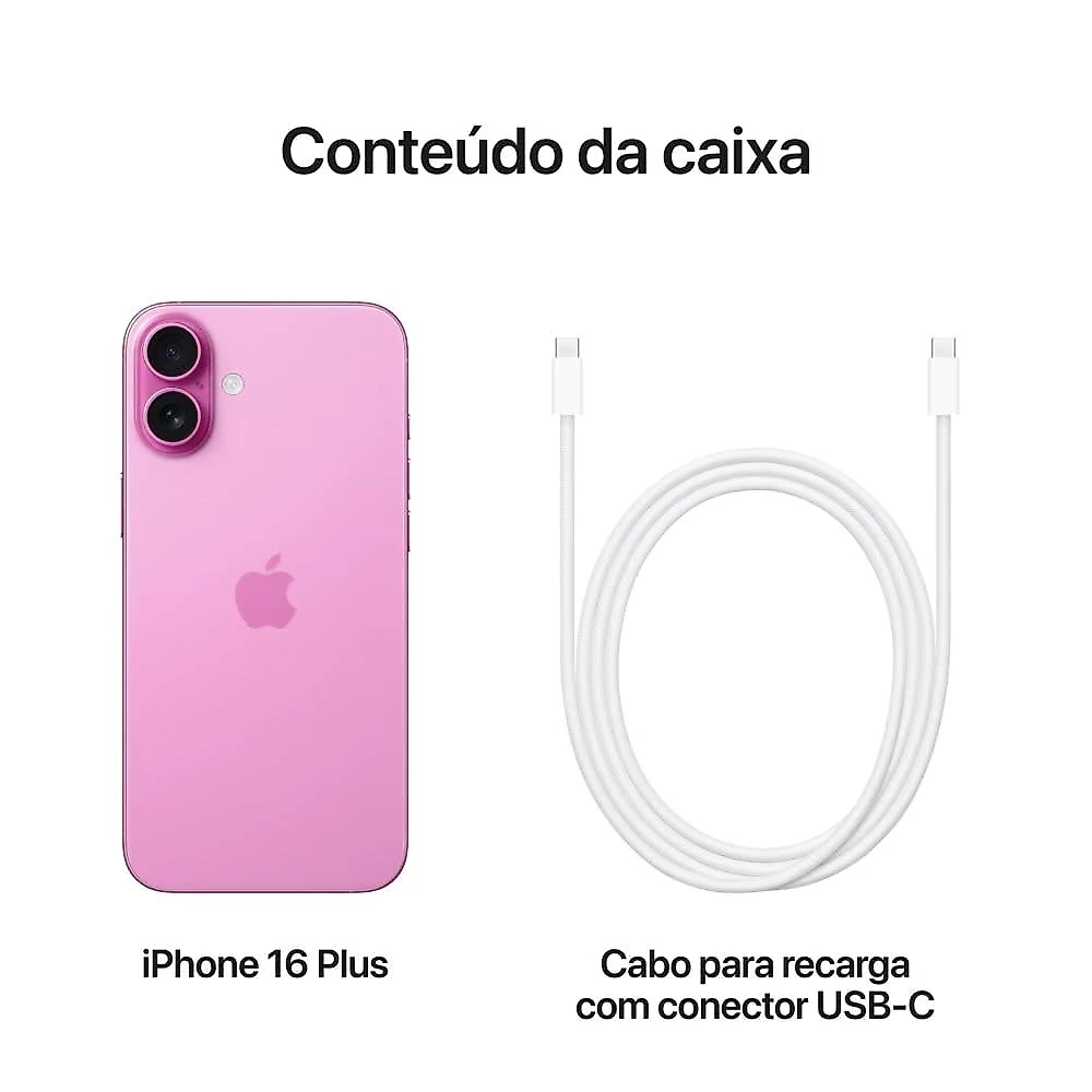 Apple iPhone 16 Plus 256GB Rosa