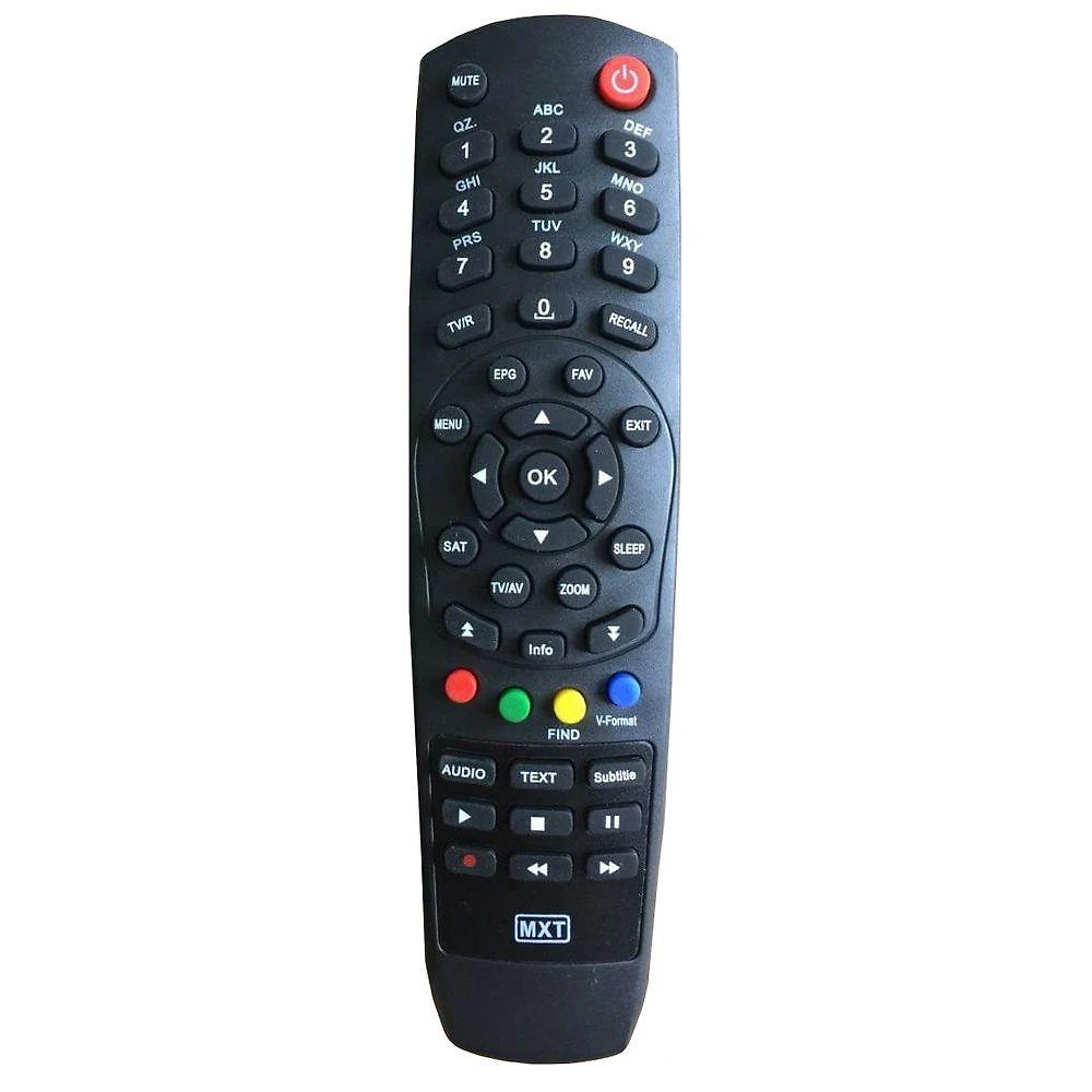 Controle Remoto Mxt Receptor Tocomsat Combate 01360