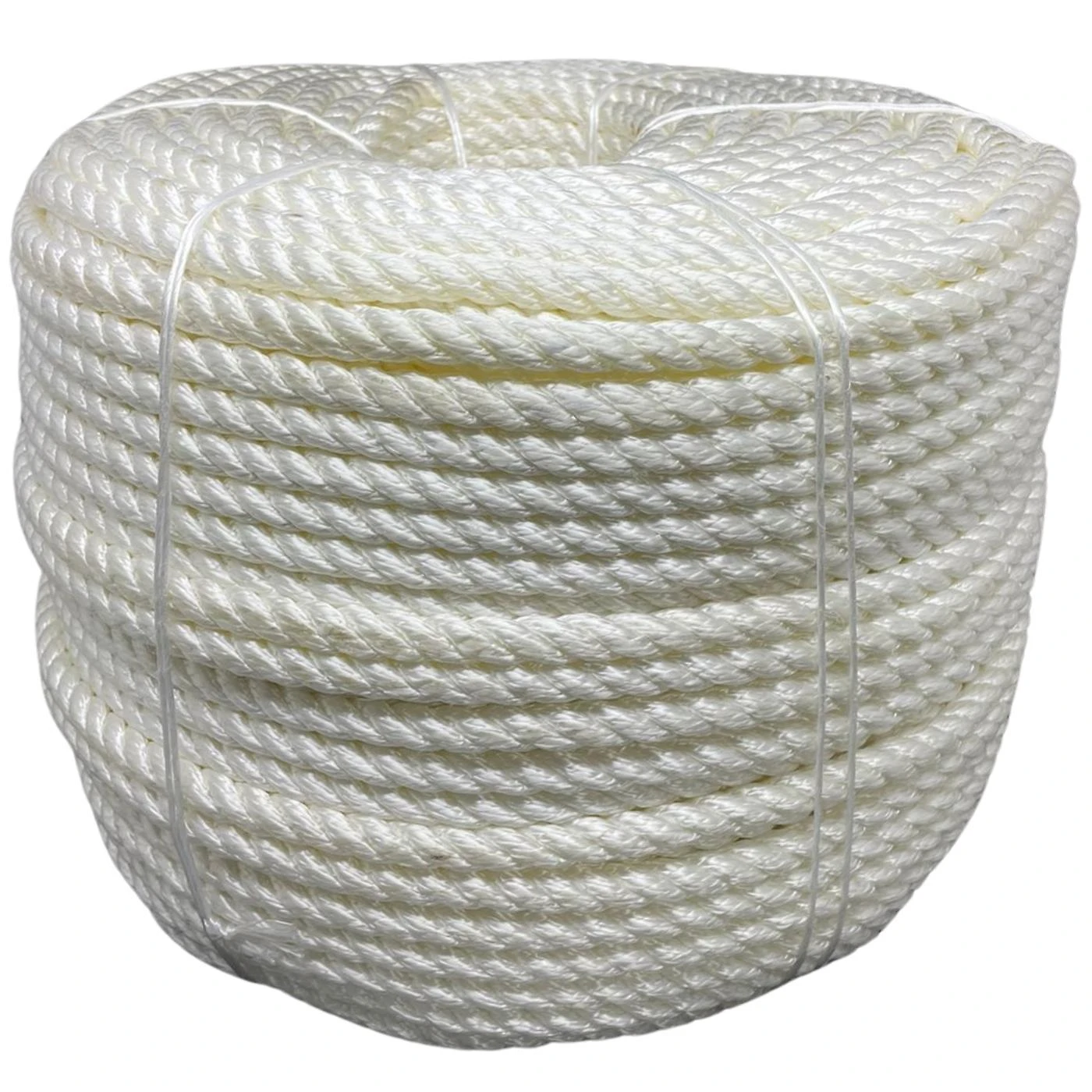 Miniatura Corda Nylon 3P Branco 12Mm 20M