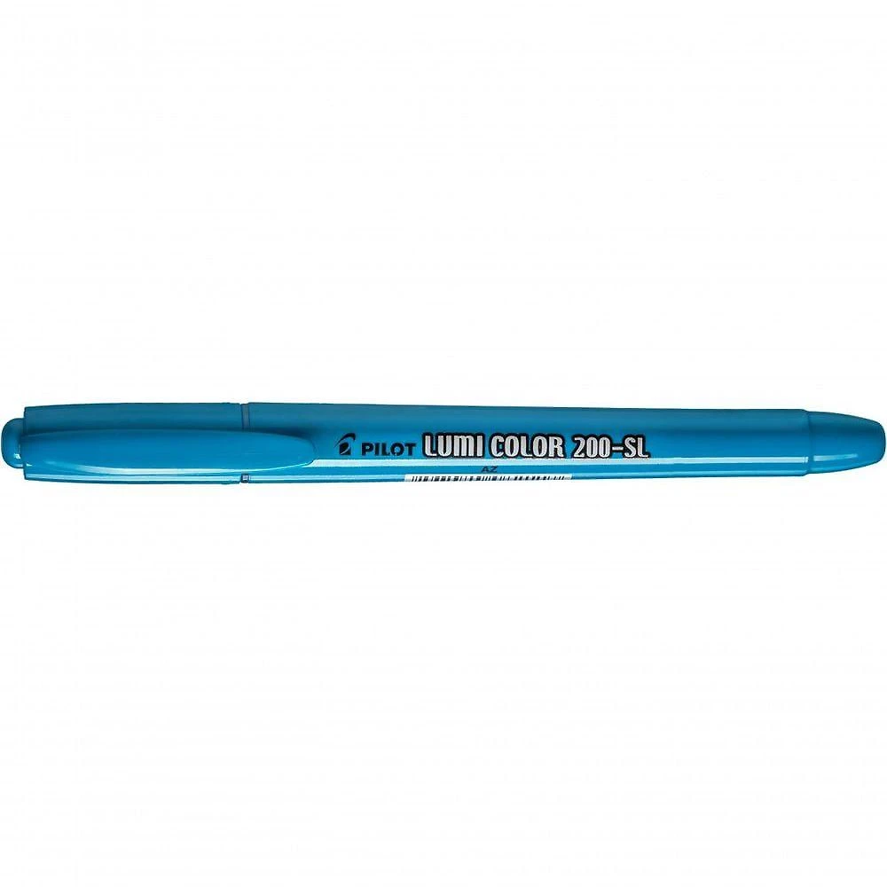 Marca-texto Pilot Lumi Color com Tinta Fluorescente e Ponta Chanfrada 4.0MM 1 Unidade Azul