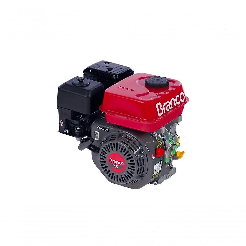 Motor de Gasolina B4t-7.5h 7,5cv Eixo Horizontal Ignição Eletrônica Branco