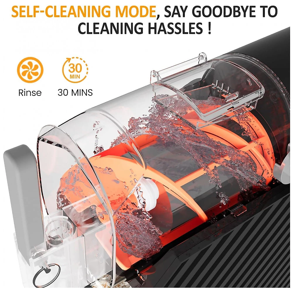 Máquina de Raspadinha Sunvivi para Casa 2,57 litros com Função de Autolimpeza, Criador Profissional de Bebidas Geladas com Suco Congelado
