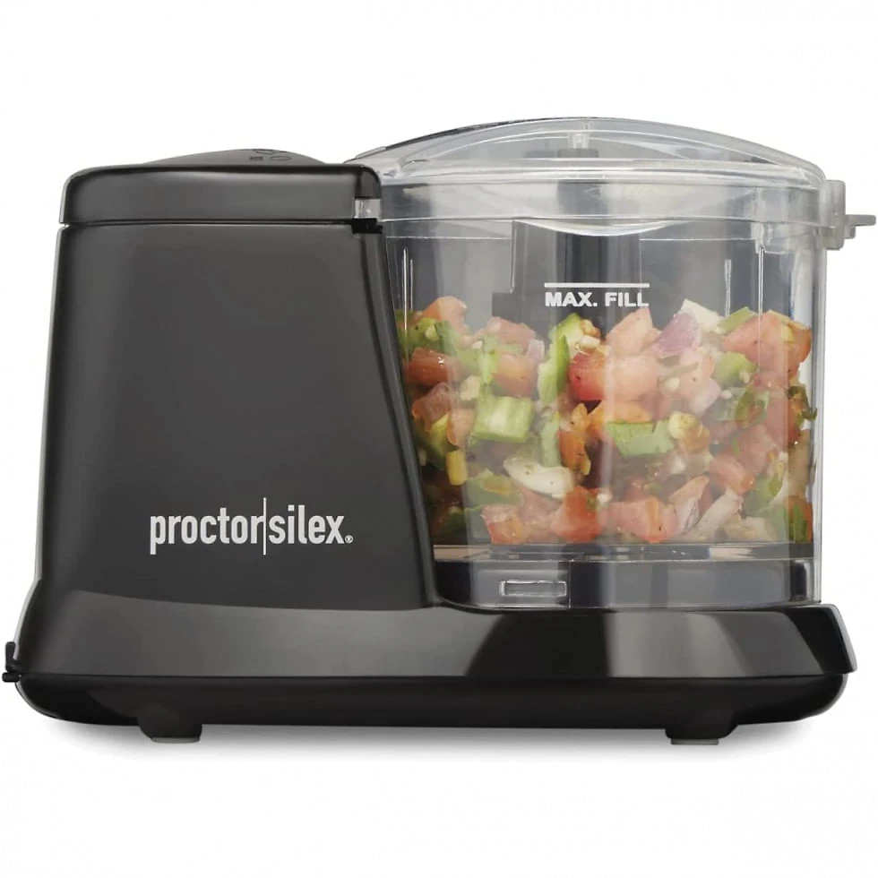 Proctor Silex Mini Processador de Alimentos 1,5 Xícaras de Cpacidade 150W 110V Preto