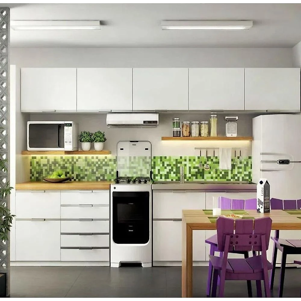 Geladeira Consul Frost Free Duplex, CRM56FB 451 Litros e Fogão 4 Bocas Consul CFO4NAB, Branco 220 Volts
