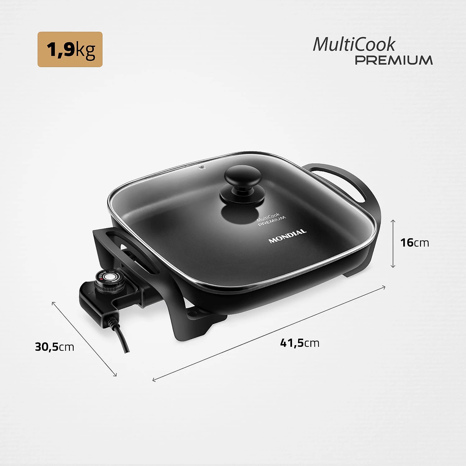 Panela Elétrica Grill Mondial PE-49 127V