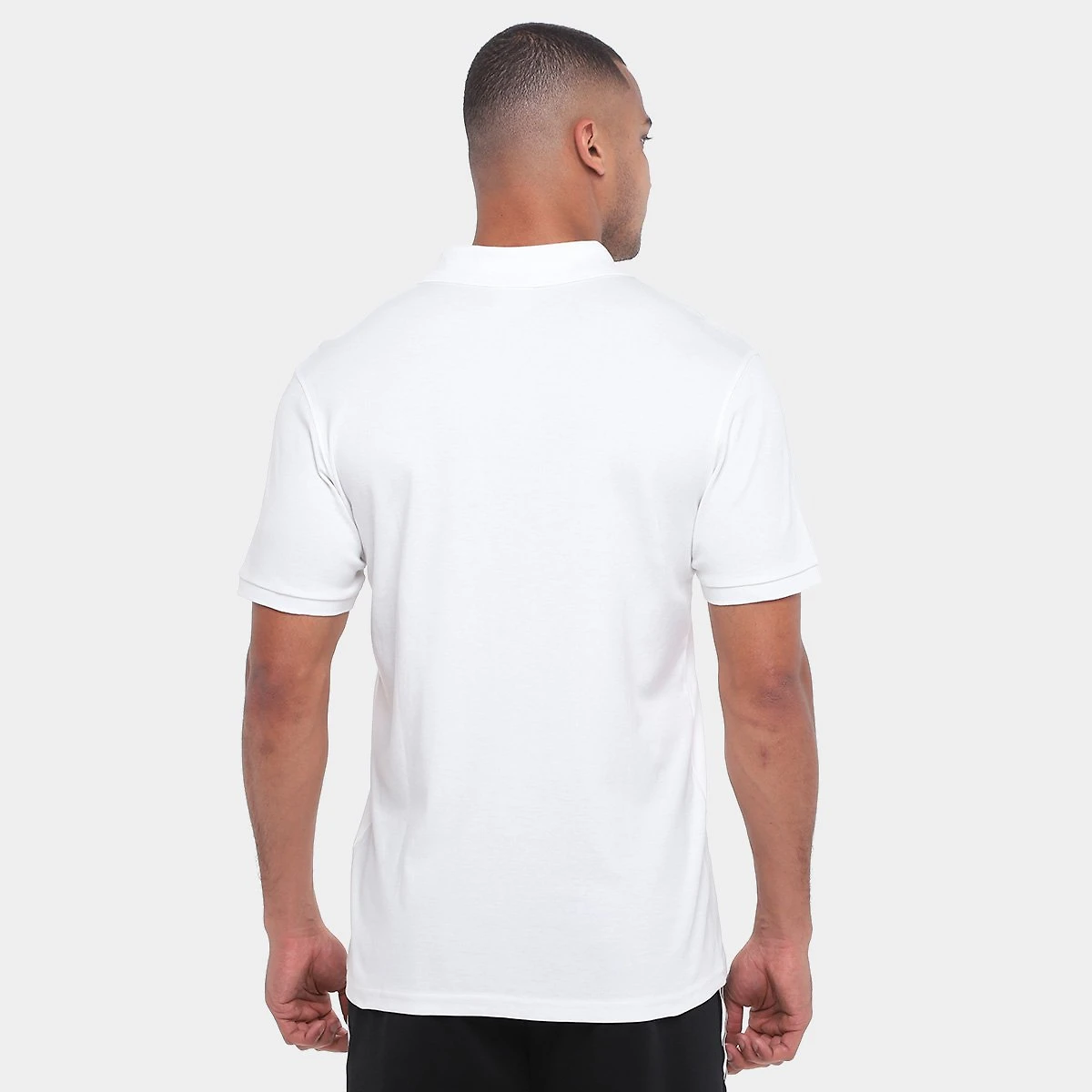 Miniatura Camisa Polo Fila Italian Fit Pima Masculina Off White - G