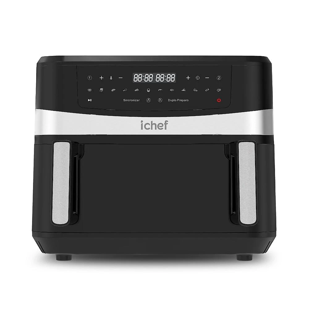 Fritadeira elétrica airfryer ichef dualzone preto - 127v