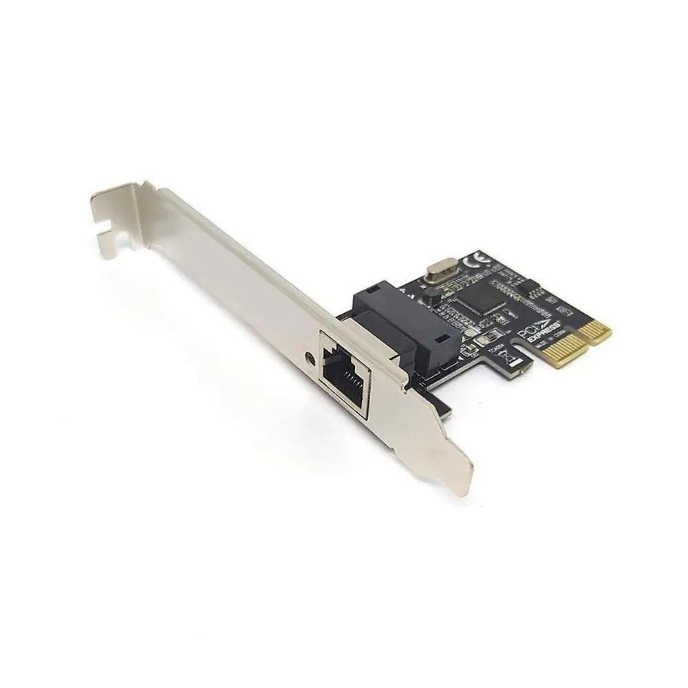 Placa de Rede KP-T90B PCI Express 10-100-1000 MBPS com Wake-on-LAN Preta Knup Brasil