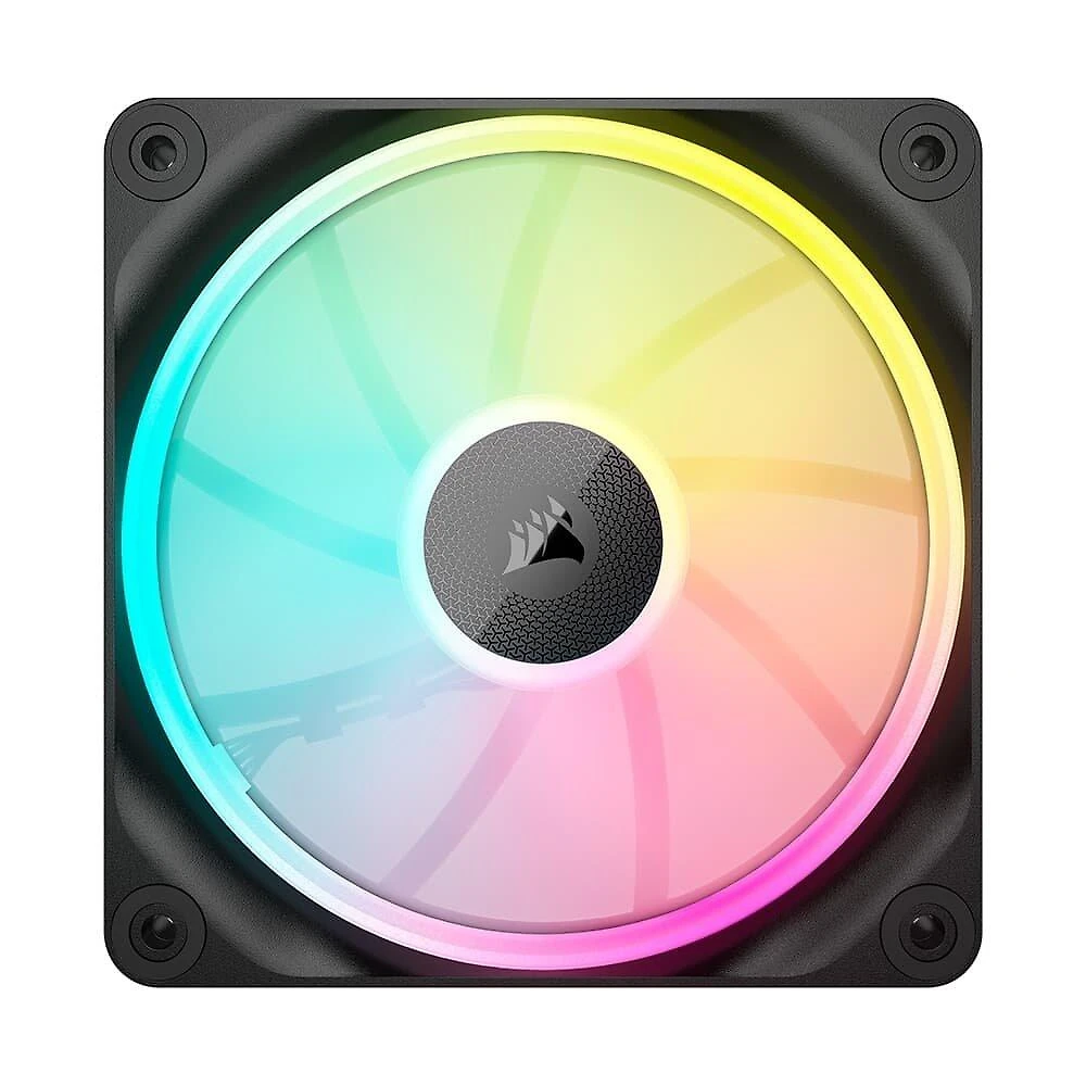 Kit com 3 Ventoinhas Corsair LX RGB Series, iCUE LINK LX120, 120mm, Preto - CO-9051026-WW