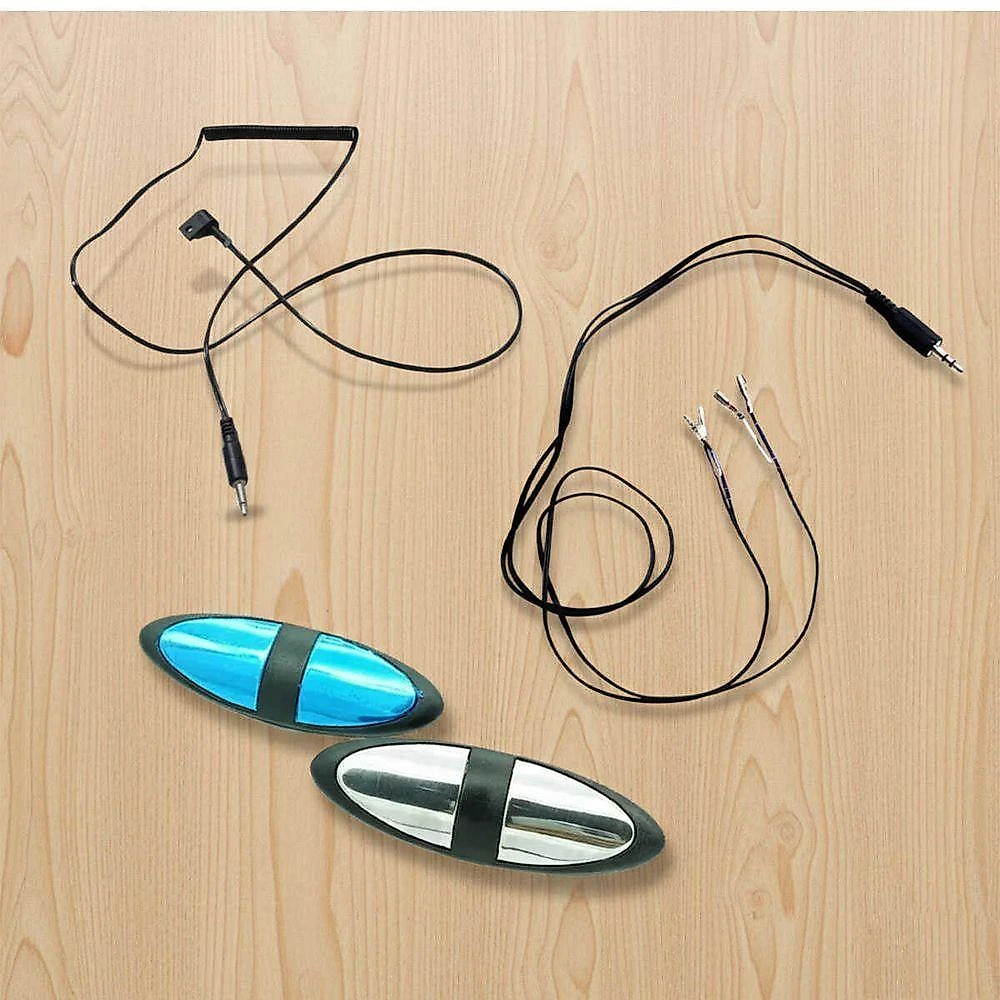 Kit Sensor Hand Grip Cardíaco e Velocidade Leva Pro Pet Esteira Bicicleta Preto