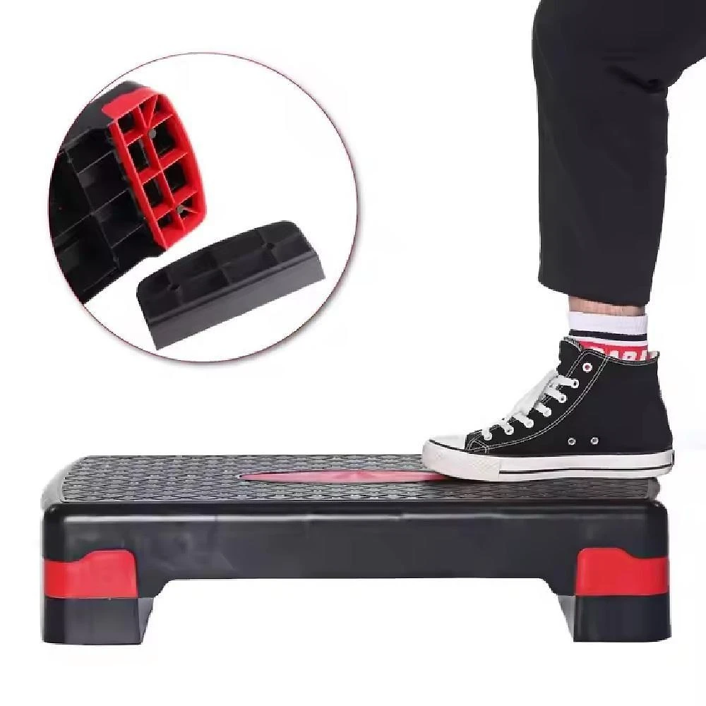 Step Antiderrapante Fitness Altura Regulável Alta Resistente