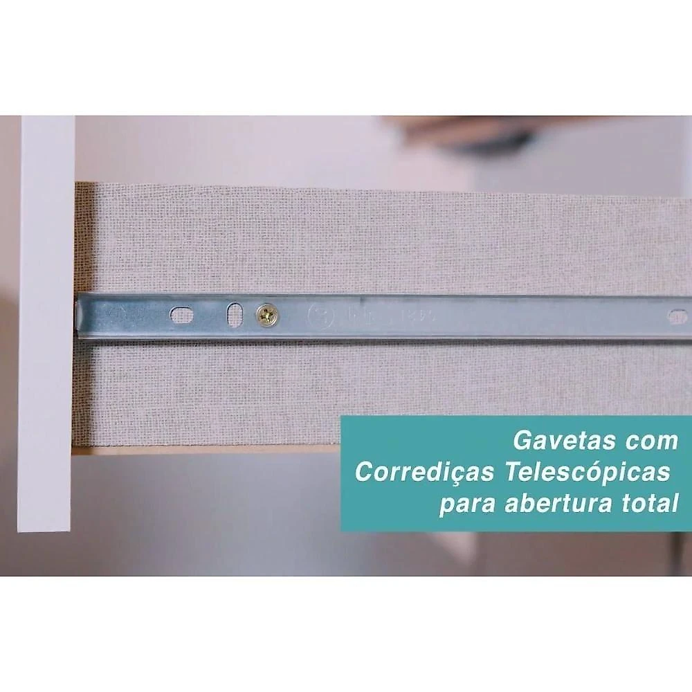 Cozinha Modulada Carraro Alpha Alpha 4 Peças (2aéreos+2balcões) C4p175 Branco-carraro
