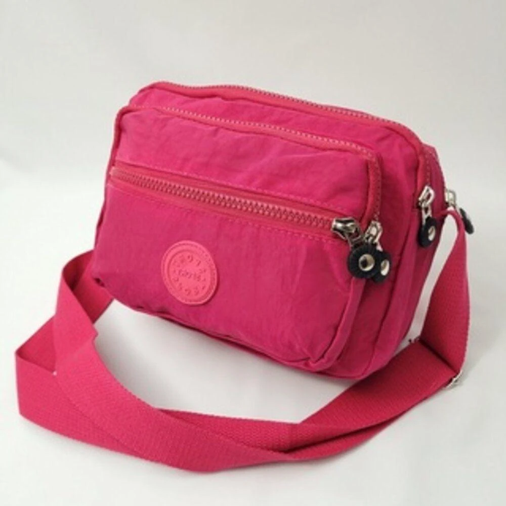 Bolsa Feminina Transversal Crossbody Porta Celular Unissex Alça Lateral Carteiro Sport rosa