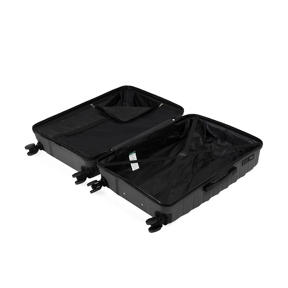 Mala de viagem 32 kg polipropileno 4 rodas route preta preto - g