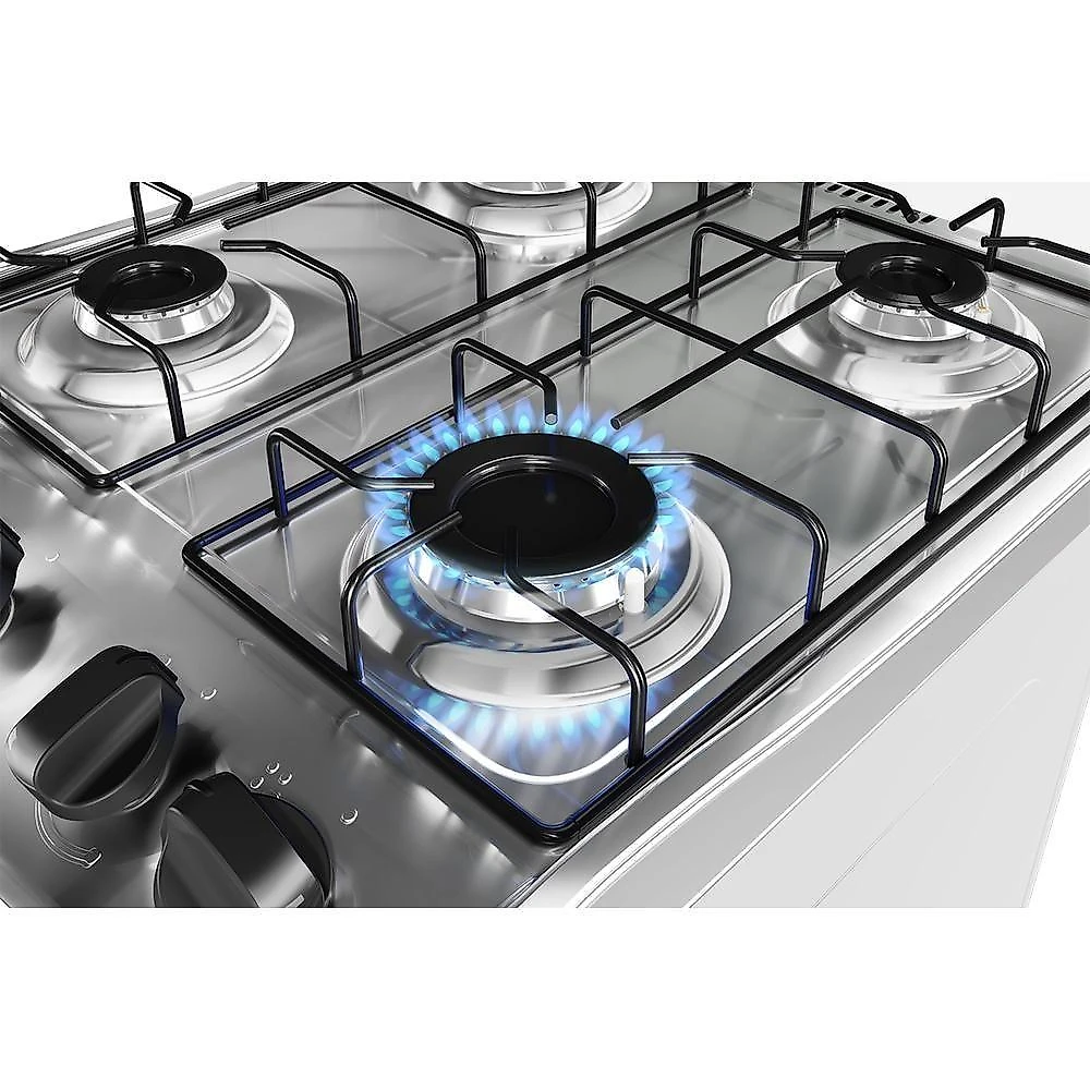 Fogão Mueller 4 Bocas Com Mesa Inox E Acendimento Automático Total Branco Mfi4bf Bivolt