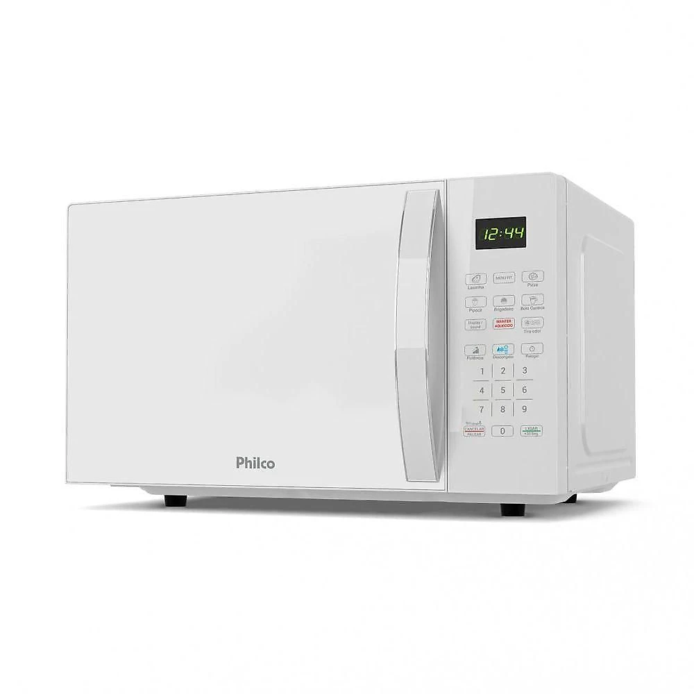 Micro-ondas Philco 28L Branco Pintura Limpa Fácil PMO30B 220V