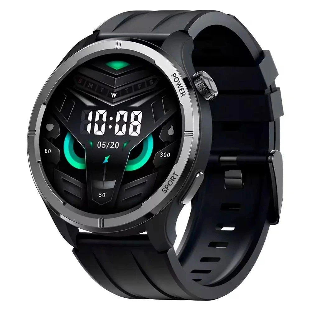 Smartwatch Haylou Solar Neo HF008 LS21 1.28 Monitor Cardíaco Sono Atividades Bateria Duradoura Preto