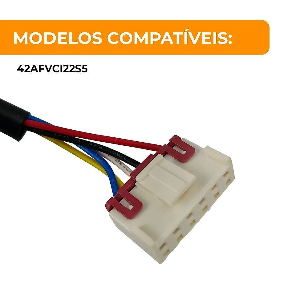 Motor Ventilador Zkfp-58-8-20l Evaporadora 22.000 Btus 42afvci22s5 Midea