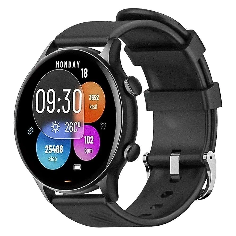 Smartwatch G-Tide R5 Lite Tela 1.3" com Spo2 e Frequência Cardíaca Bateria 7 Dias Preto