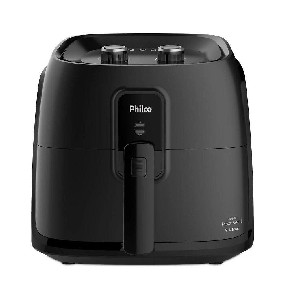 Air Fryer Philco 9L 2000W Cesto Quadrado Gold PAF90B 110V