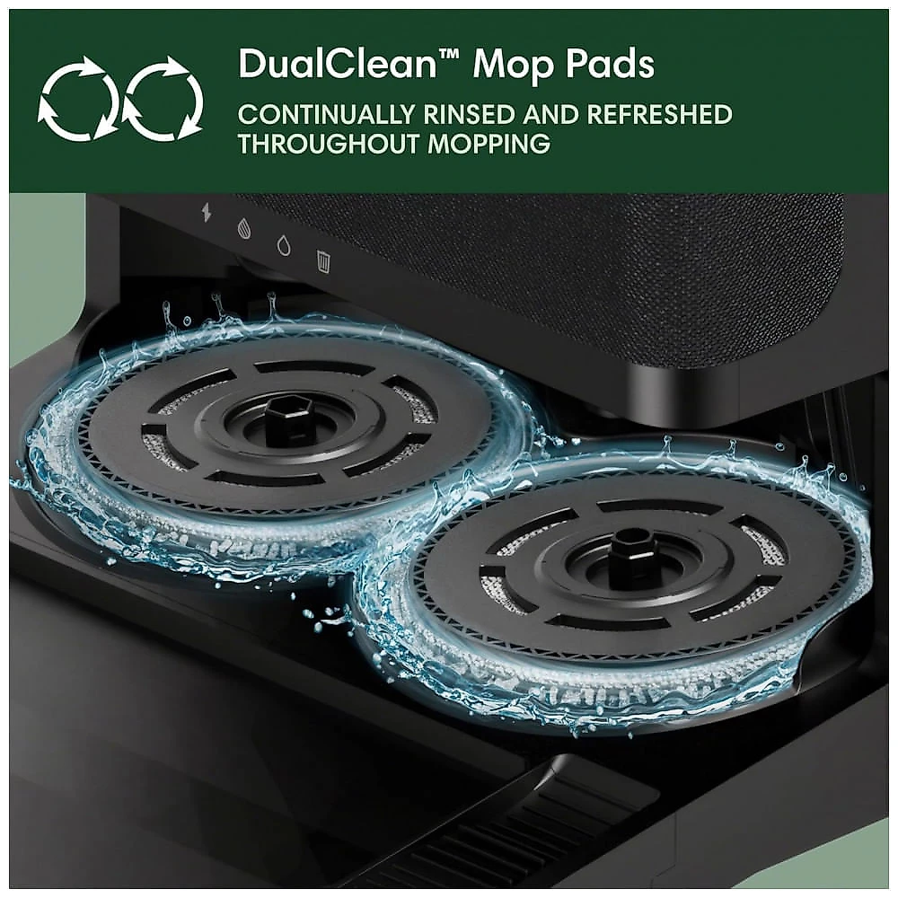 Robô Aspirador Roomba Plus 405 iRobot Preto 2 em 1 Aspira e Passa Pano Base AutoWash 120V