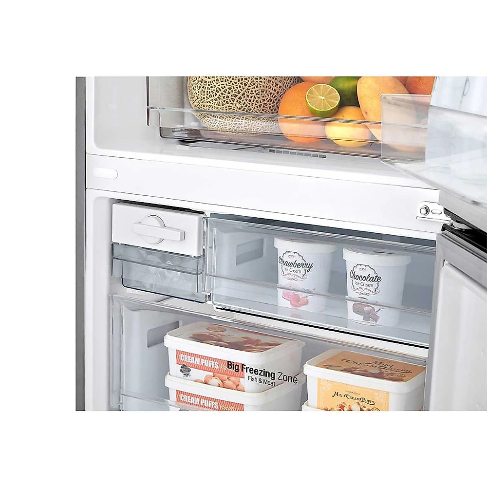 Geladeira LG Inverse Frost Free 451L Inox Look GC-B569NLL Inox - 110V
