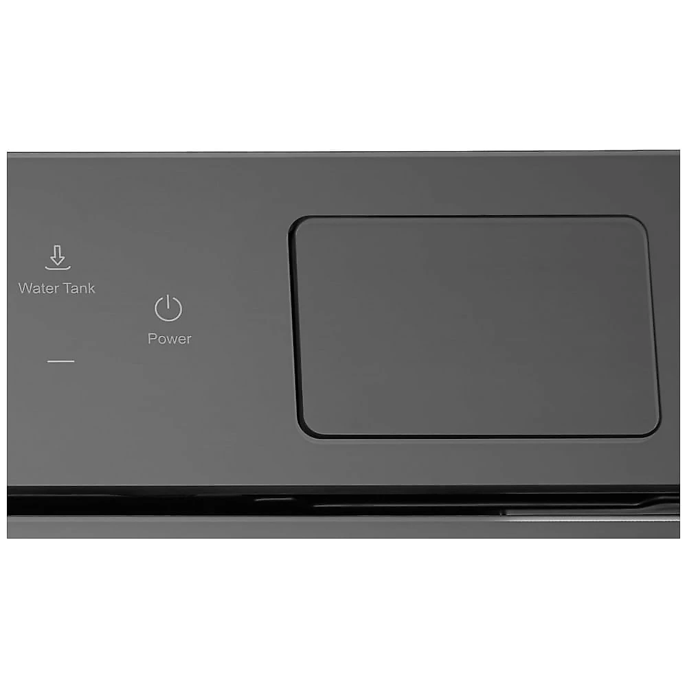 Forno elétrico de embutir 48L Robam preto onyx combi vapor air fry convecção 3000W 220V