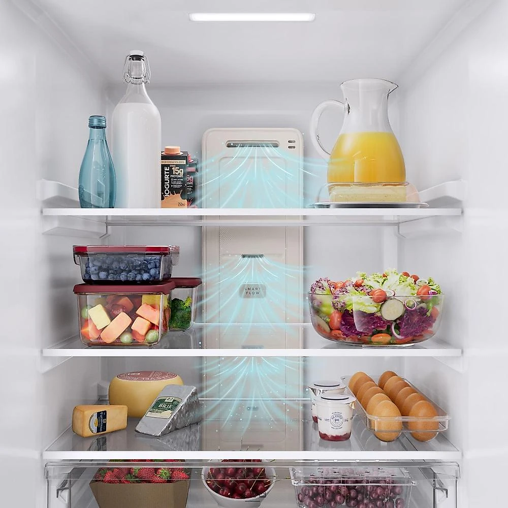Geladeira brastemp bre66ak smart frost free inverse 500l inox bivolt