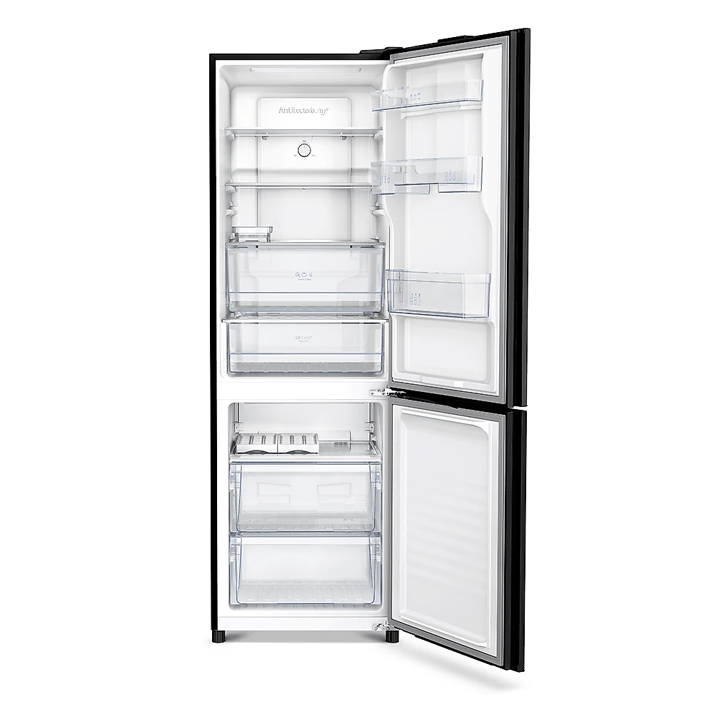 Geladeira Panasonic Frost Free 407L A Black Glass - NR-BB41GV2B NR-BB41GV2BA