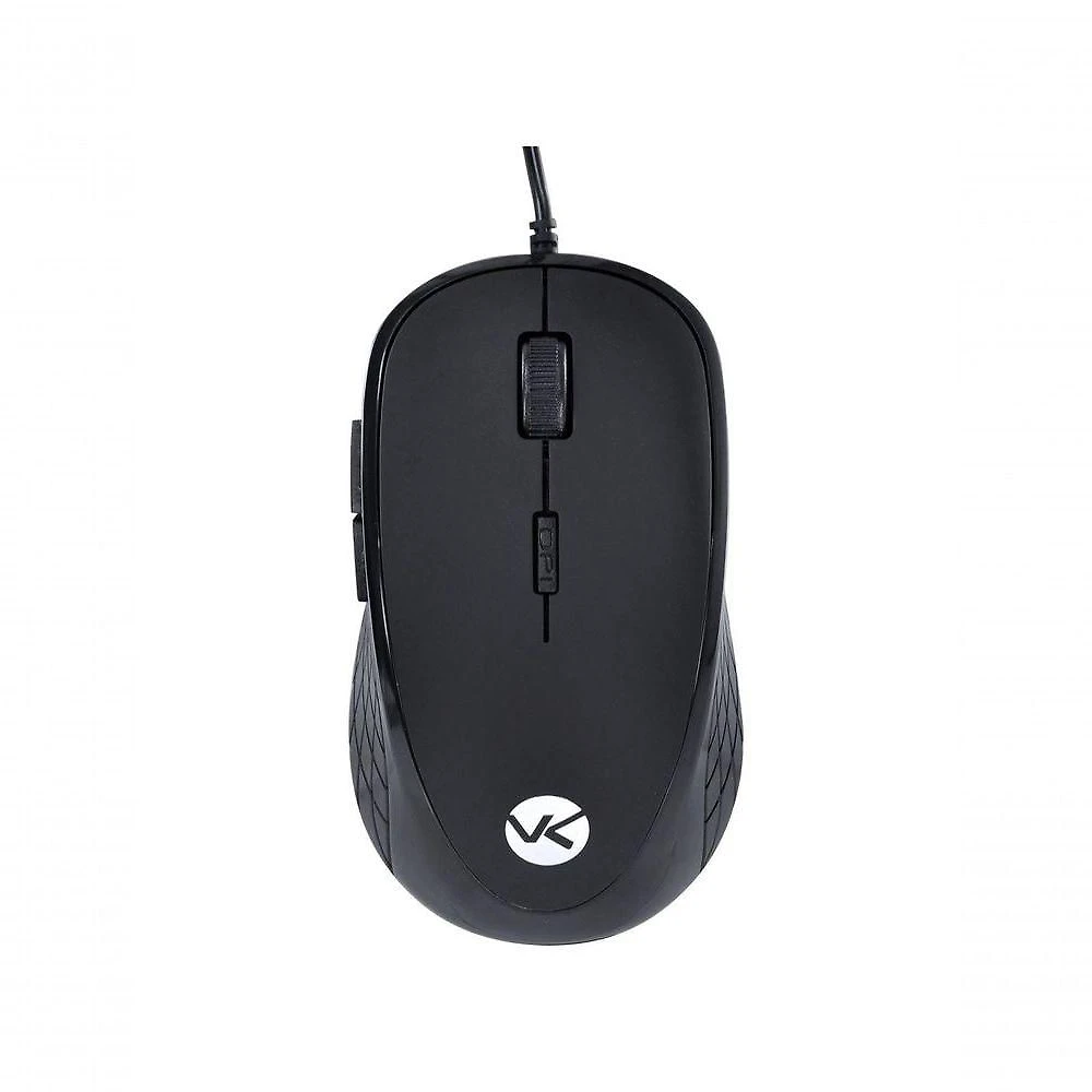 Mouse Óptico com Fio SM100 2000 DPI com Clique Silencioso Preto Vinik