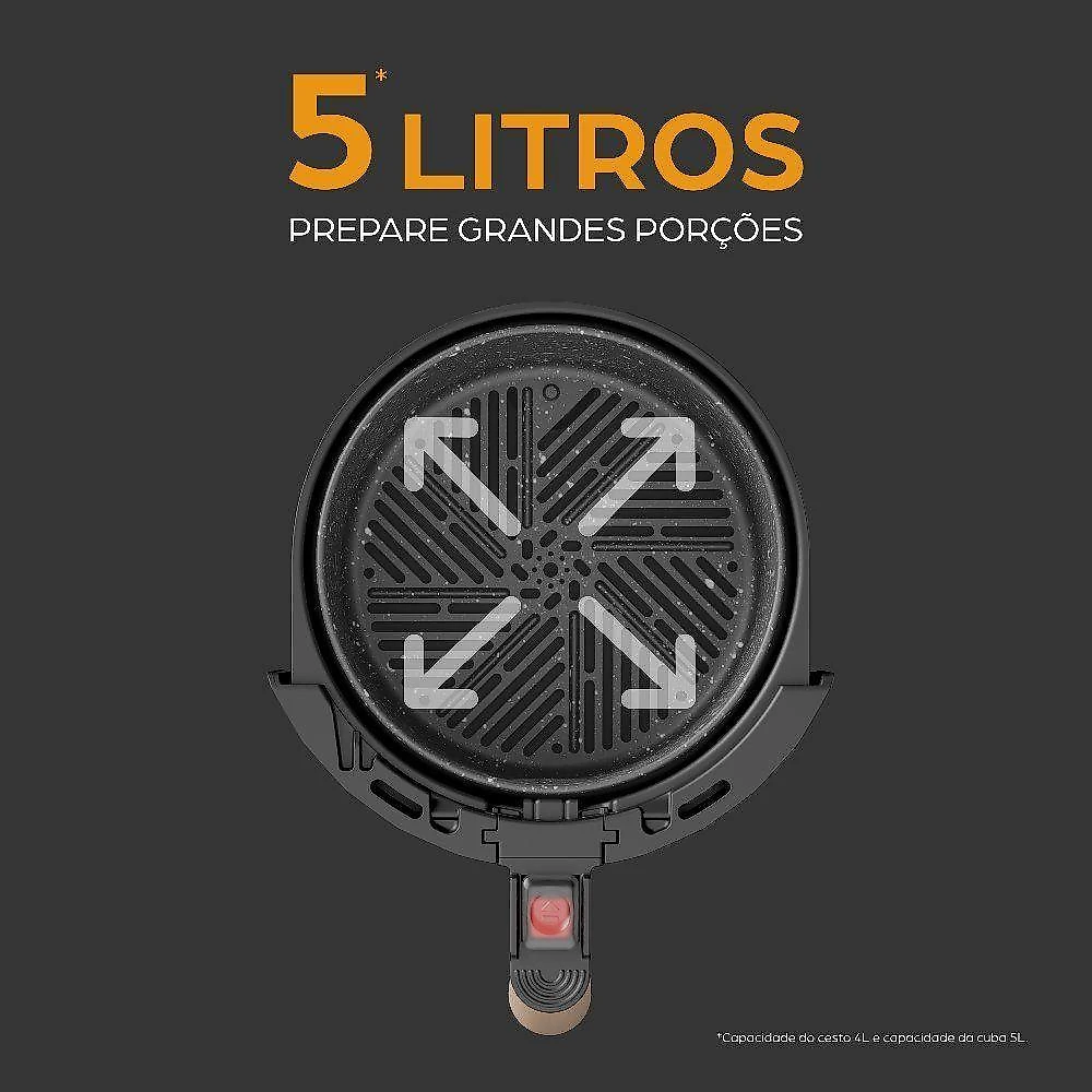 Fritadeira elétrica sem Óleo wap grand 5l 127v fw009535