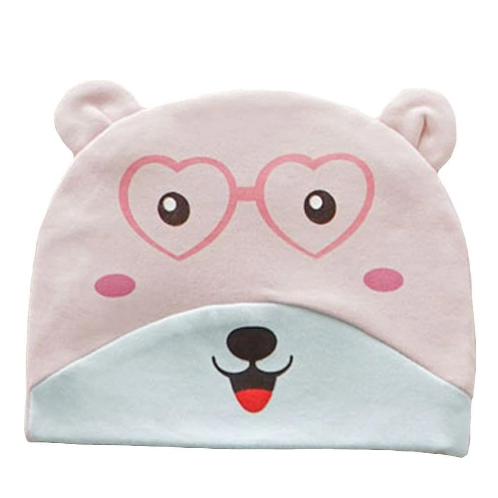 Gorro Fantasia Para Bebê 17x14cm Cachorro Rosa