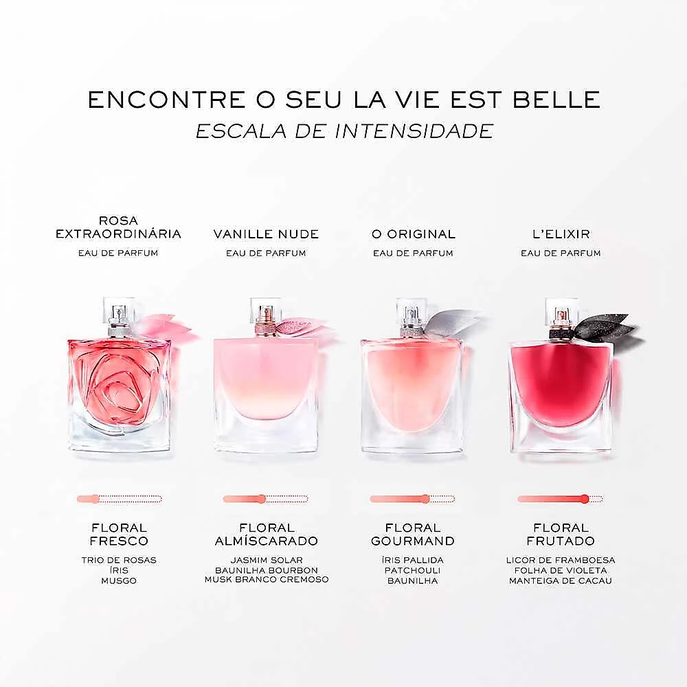 Perfume feminino lancôme la vie est belle vanille nude eau de parfum 100ml