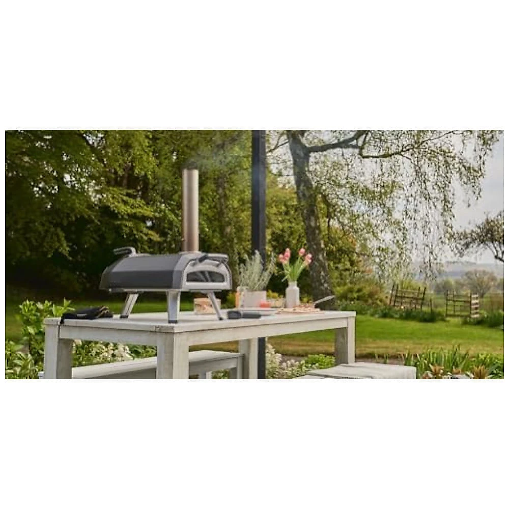Forno de Pizza Ooni Karu 2 Multicombustível 12" Portátil Pedra Refratária Alta Temperatura 500°C Externo