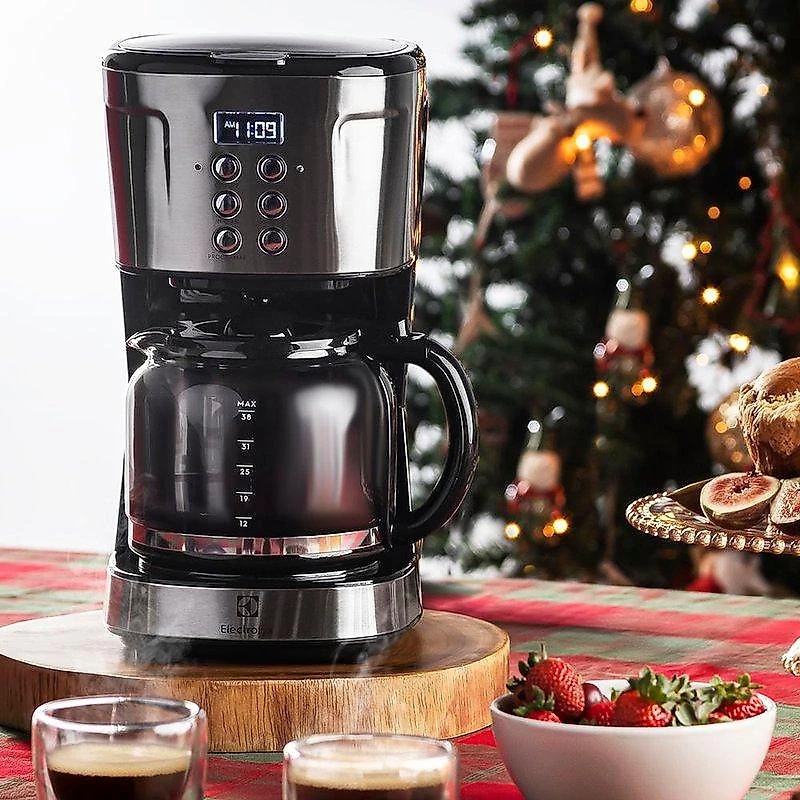Cafeteira Electrolux Dig Prog 30 Cafés Experience 1 5 L 127V 900 W Cafeteira Elétrica Electrolux Digital Programável Experience