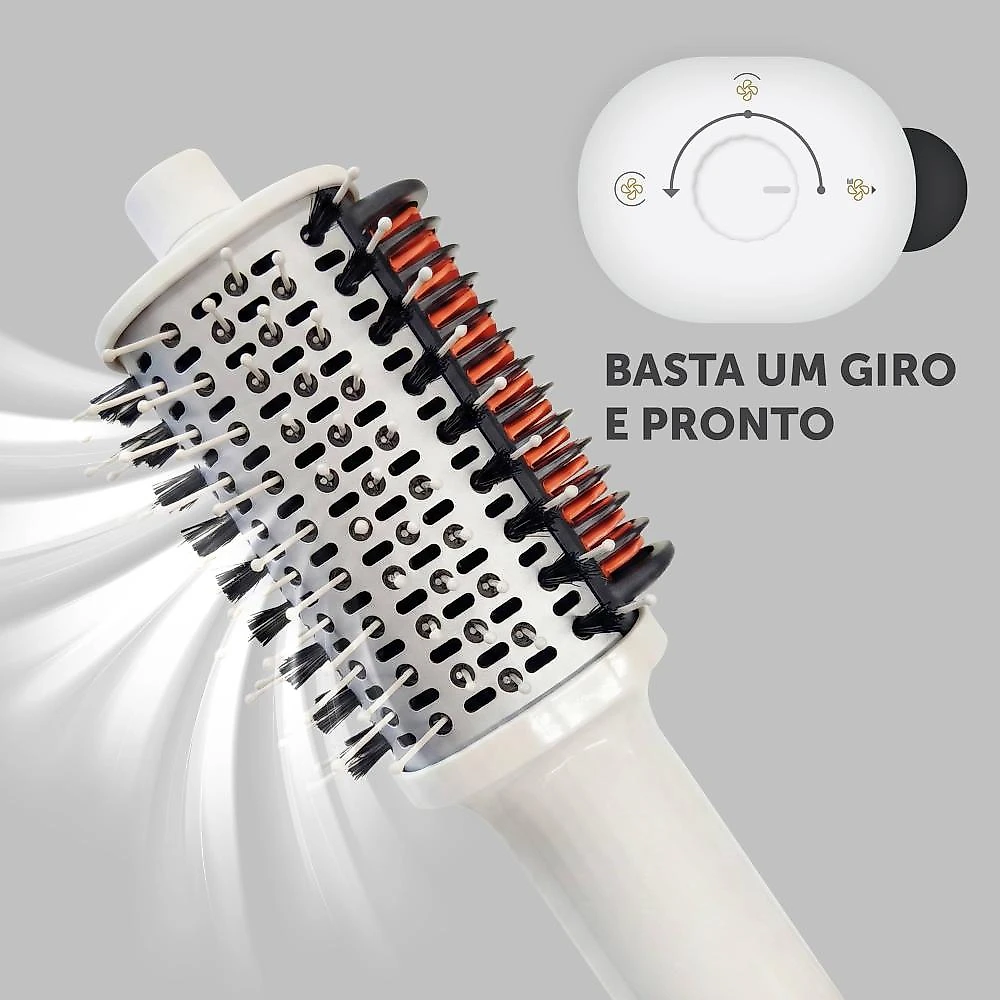 Escova hot brush 4 em 1 be emotion polishop 127v