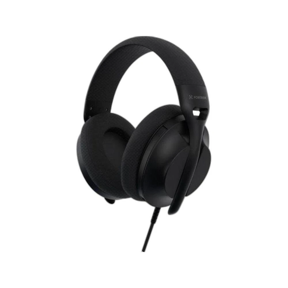 Headset Fortrek Wise USB com Microfone Retrátil e Controle de Volume Preto