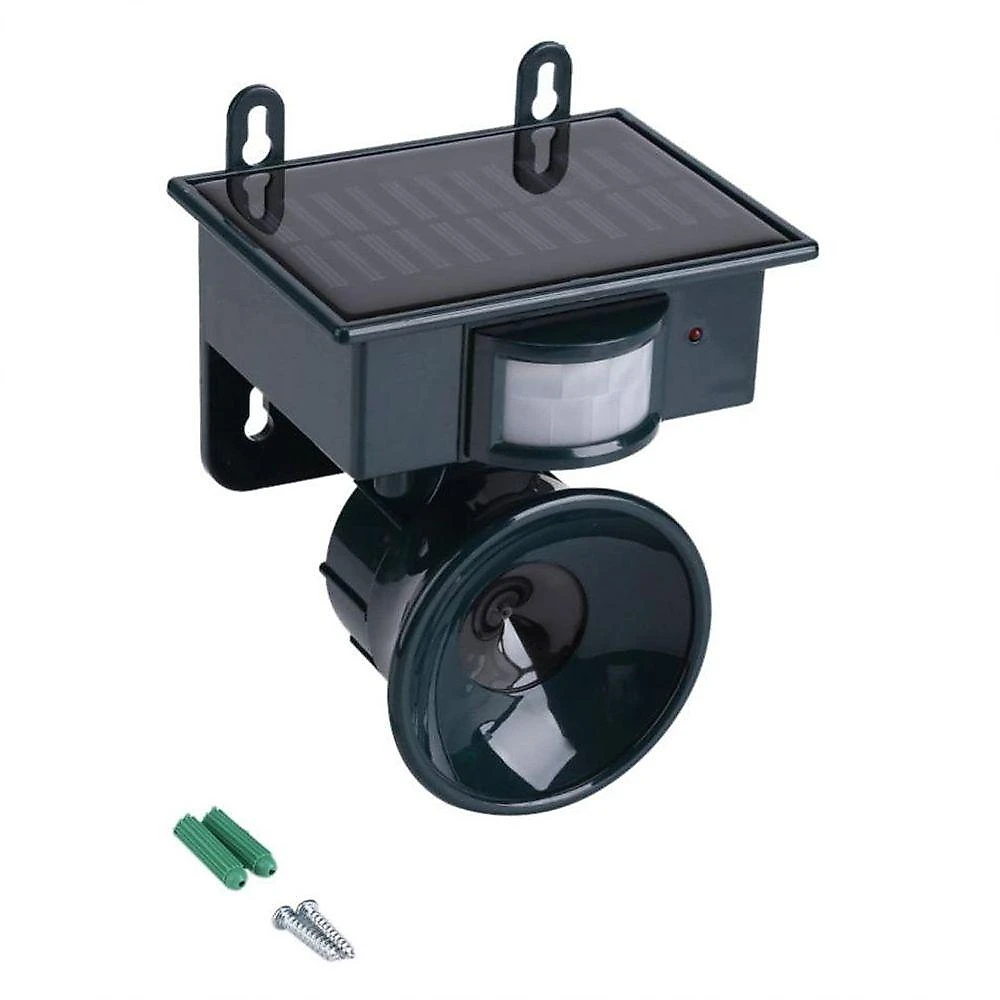 Repelente Solar Ultrassonico Sensor Presença Animais