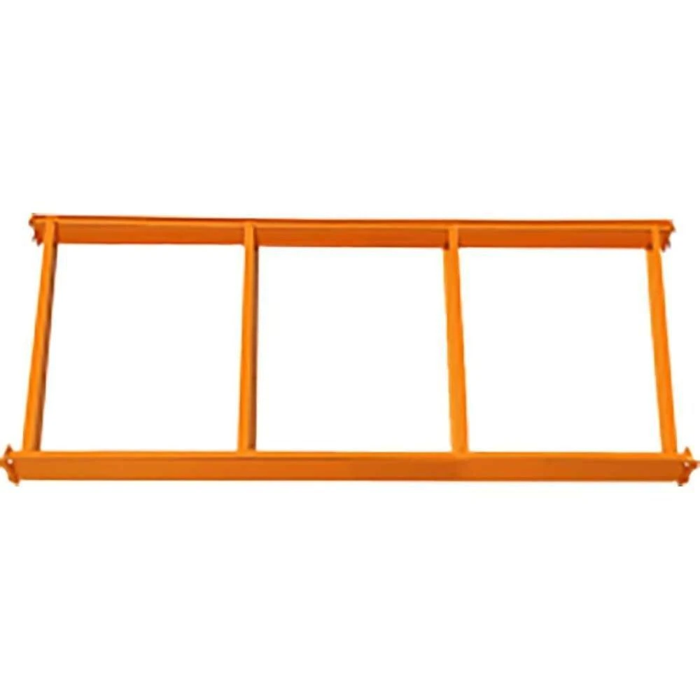Longarina para Estante Porta-Palete 40372 500 Kgf Aço Carbono Laranja Presto