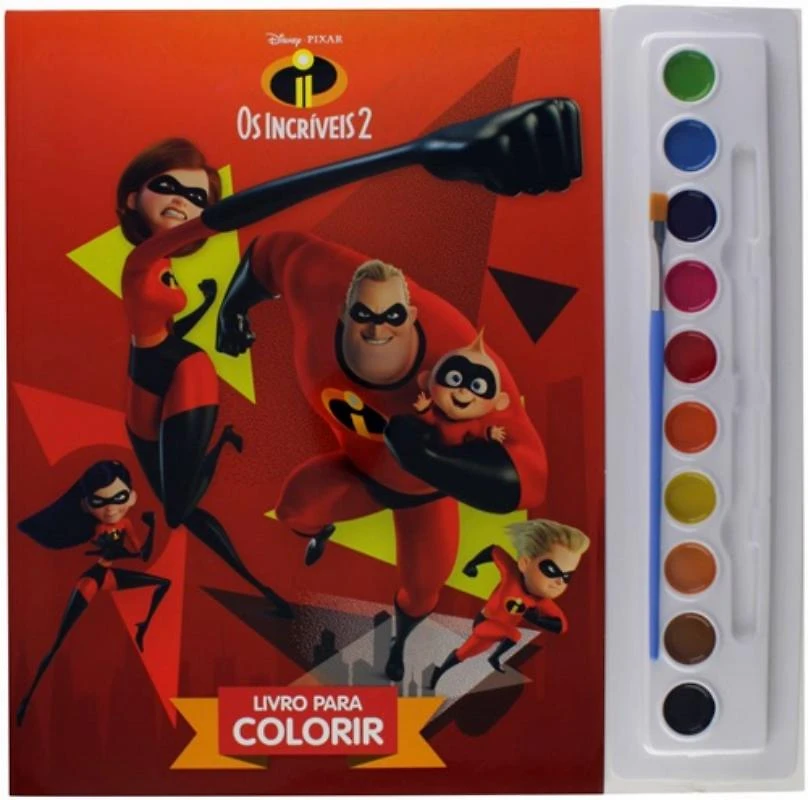 Disney - Aquarela - Os Incriveis 2