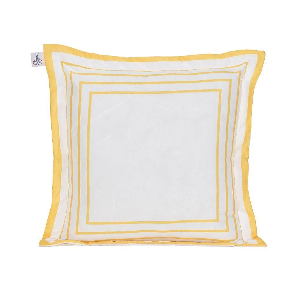 Kit 5 Pçs Coberdrom Casal Queen Soft Hipercal 400 Fios Dupla Face Amarelo