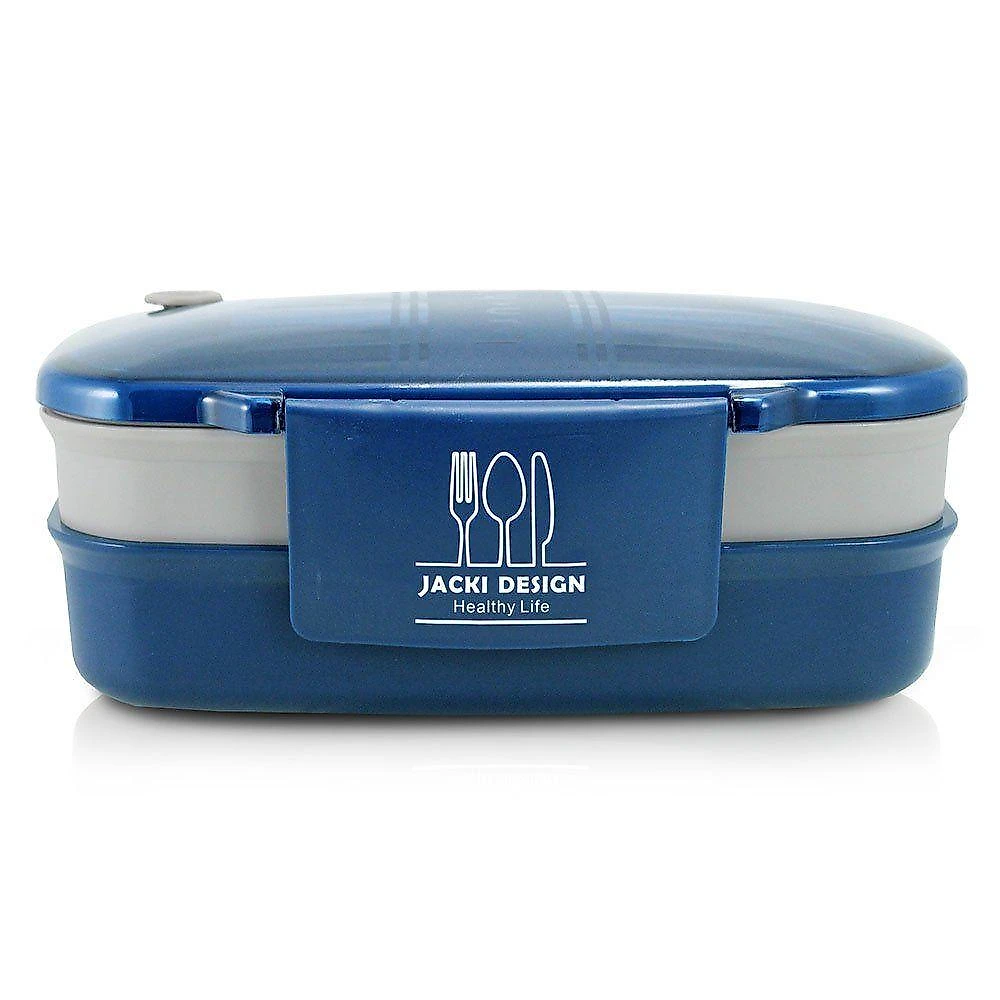 Kit Bolsa Térmica, Marmita E Garrafa 700ml Azul