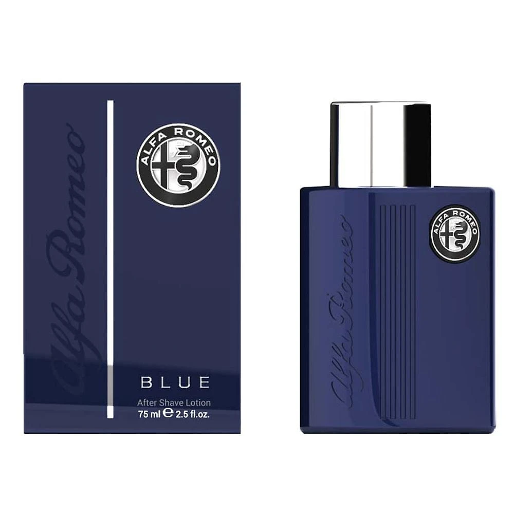 Kit alfa romeo blue collection - perfume masculino edt + pós barba