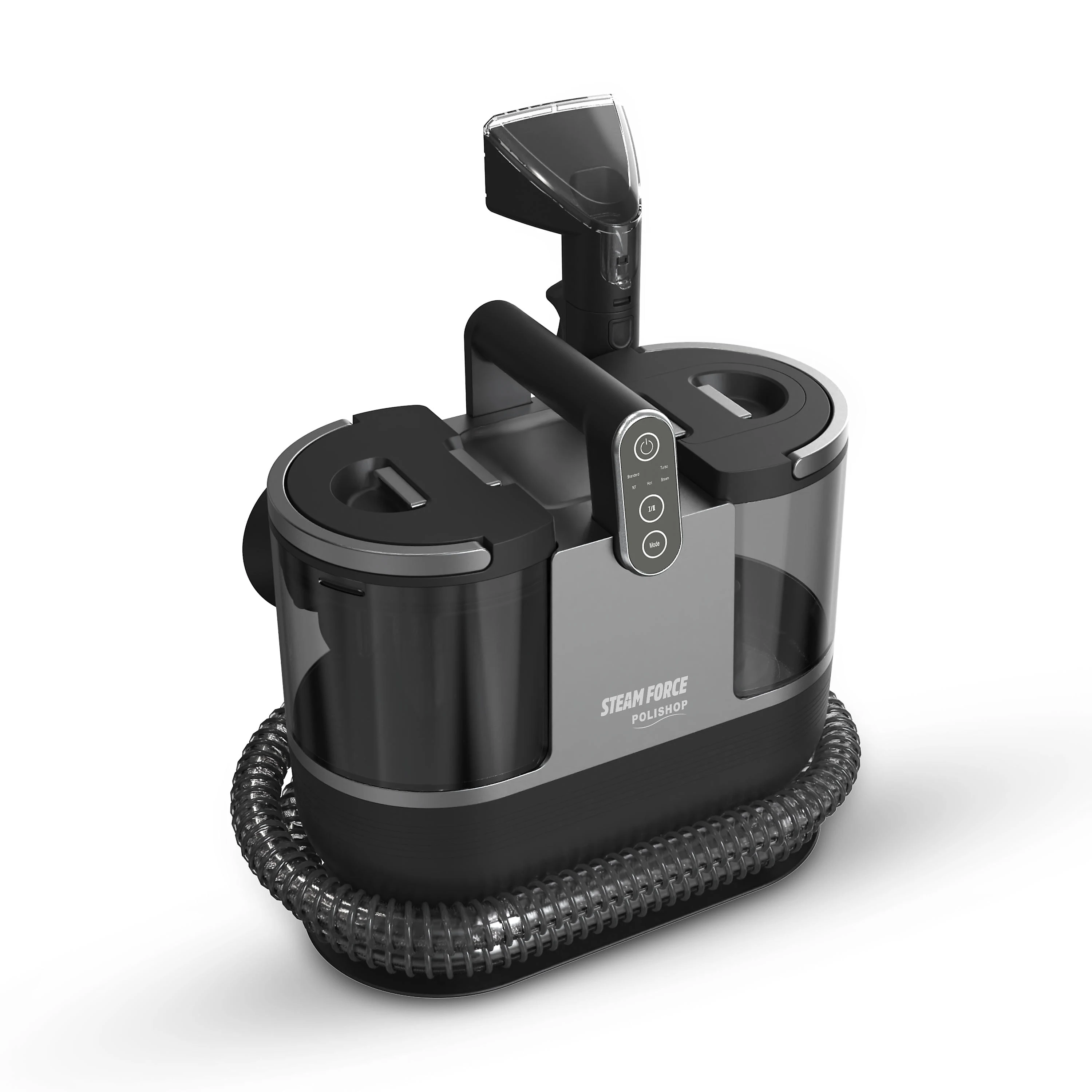 Extratora de Sujeira e Vaporizador Portátil Steam Force 4 em 1 Polishop | 127V