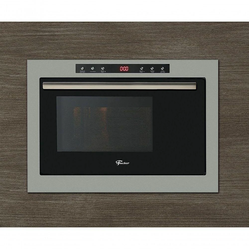 Micro-ondas Fischer De Embutir 25 Litros Com Dourador Inox 25378 110V