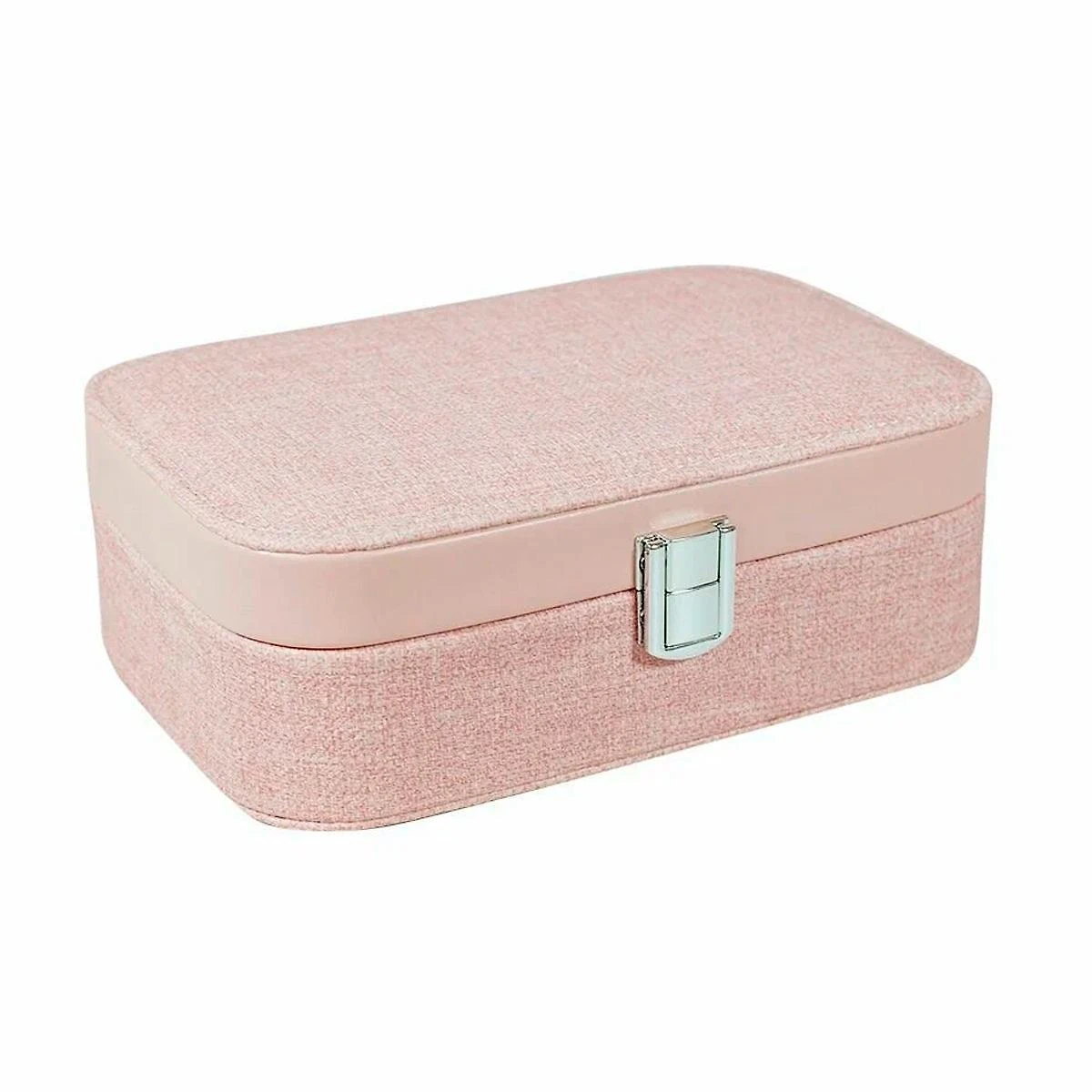 Miniatura Organizador Porta Joias Pequeno Click Para Máxima Segurança