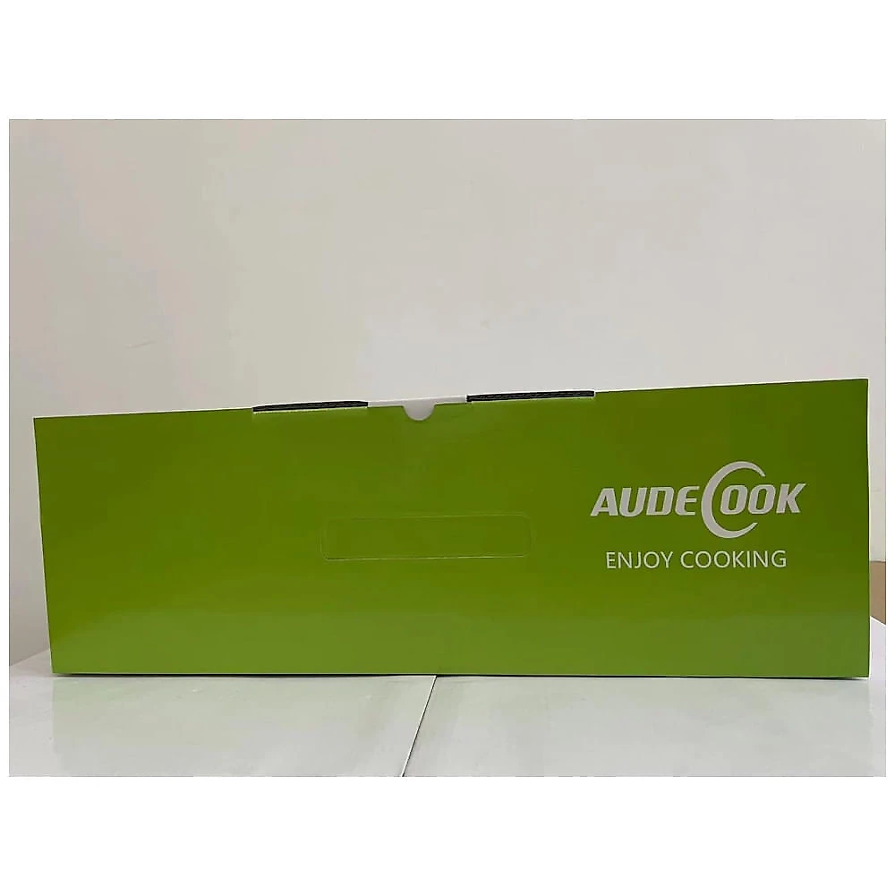 Audecook Hot Pot Electric 2L: Panela Multifuncional de 8 Polegadas com Revestimento Antiaderente e Controle de Potência Duplo