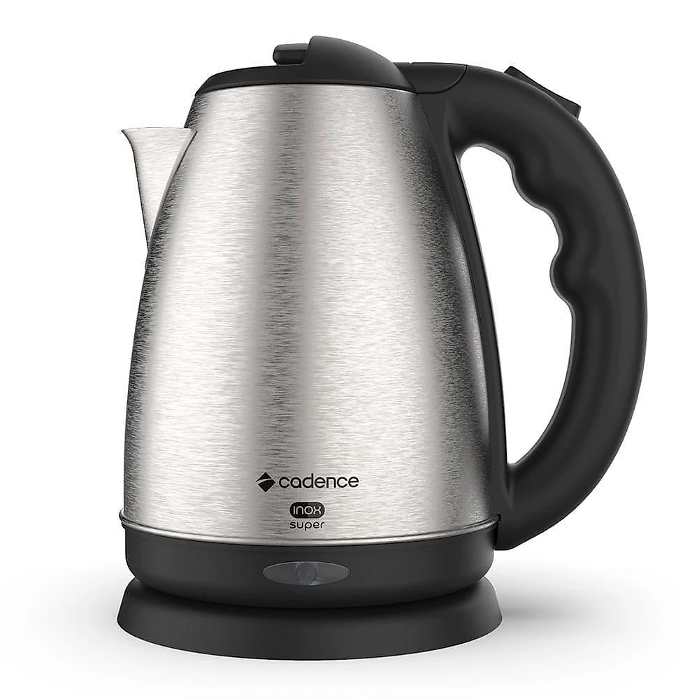 Chaleira elétrica cadence cel821 inox 1,8l 1800w com desligamento automático 110v